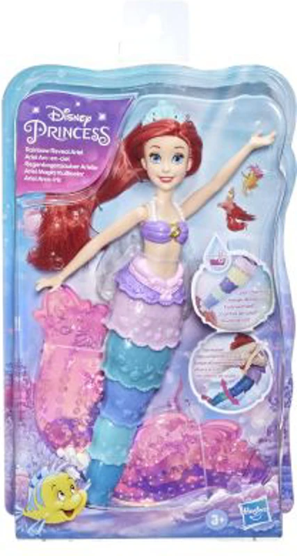 Papusa Printesa Ariel dezvaluie curcubeul, Disney Princess