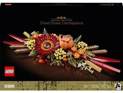 LEGO Creator Expert. Ornament din flori uscate 10314, 812 piese