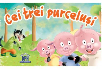 Cei trei purcelusi - Fratii Grimm