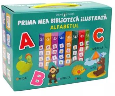 Cutie. Bebe invata. Prima mea biblioteca ilustrata. Alfabetul