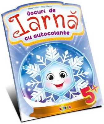 Jocuri de Iarna. Cu autocolante. 5+