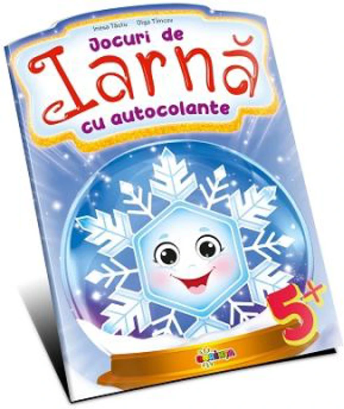 Jocuri de Iarna. Cu autocolante. 5+