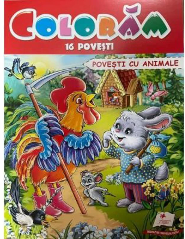 Coloram 16 povesti. Povesti cu animale