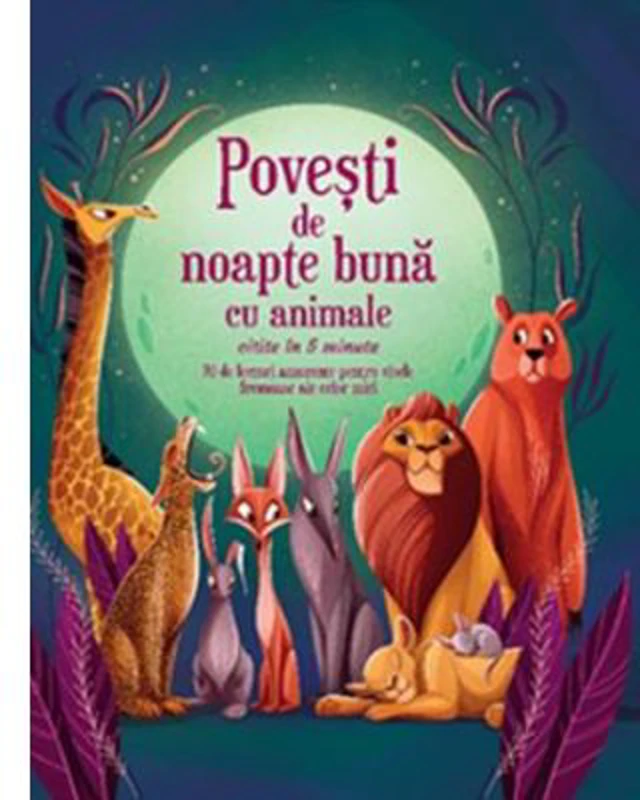 Povesti de noapte buna cu animale citite in 5 minute