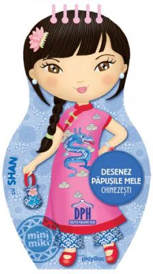 Desenez papusile mele chinezesti cu SHAN. Colectia Minimiki