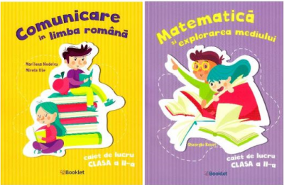 Set Caiete de lucru - Comunicare in limba romana si Matematica si explorarea mediului pentru clasa a 2-a, - Marilena Nedelcu, Gheorghe Roset