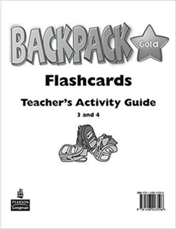 Backpack Gold 3 to 4 Flashcards New Edition - Diane Pinkley