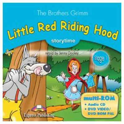 Literatura adaptata pentru copii Little Red Riding Hood Multi-ROM - Jenny Dooley