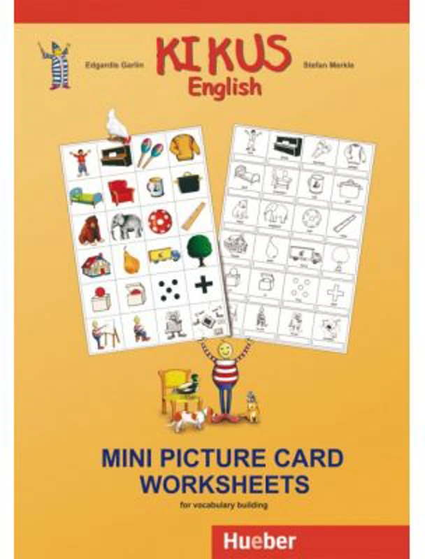 KIKUS Englisch Mini Picture Card Worksheets for vocabulary building - Edgardis Garlin, Stefan Merkle