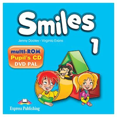Curs Limba Engleza Smiles 1 Multi-Rom - Jenny Dooley, Virginia Evans