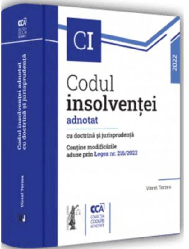 Codul insolventei adnotat cu doctrina si jurisprudenta - Viorel Terzea