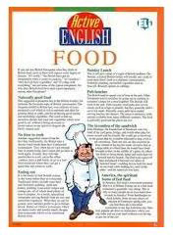 ACTIVE ENGLISH Subject 4 Food