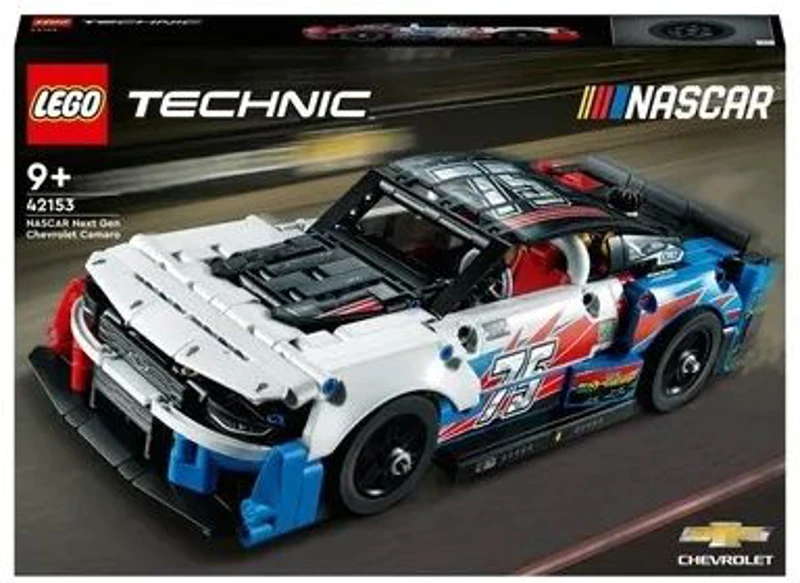 LEGO Technic. NASCAR® Next Gen Chevrolet Camaro ZL1 42153, 672 piese