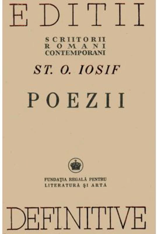 Poezii (editii definitive)