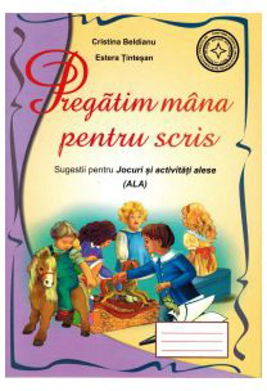 Caiet pentru grupa mare/pregatitoare. Pregatim mana pentru scris (semne grafice) - Cristina Beldianu, Estera Tintesan