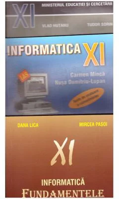 Pachet INFORMATICA clasa a 11-a