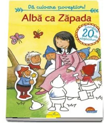 Alba ca Zapada - Colectia Pixi Creativ