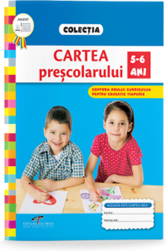 Cartea prescolarului 5-6 ani - Roxana Haiden