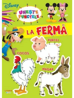 Disney Bebe. Uneste punctele. La ferma