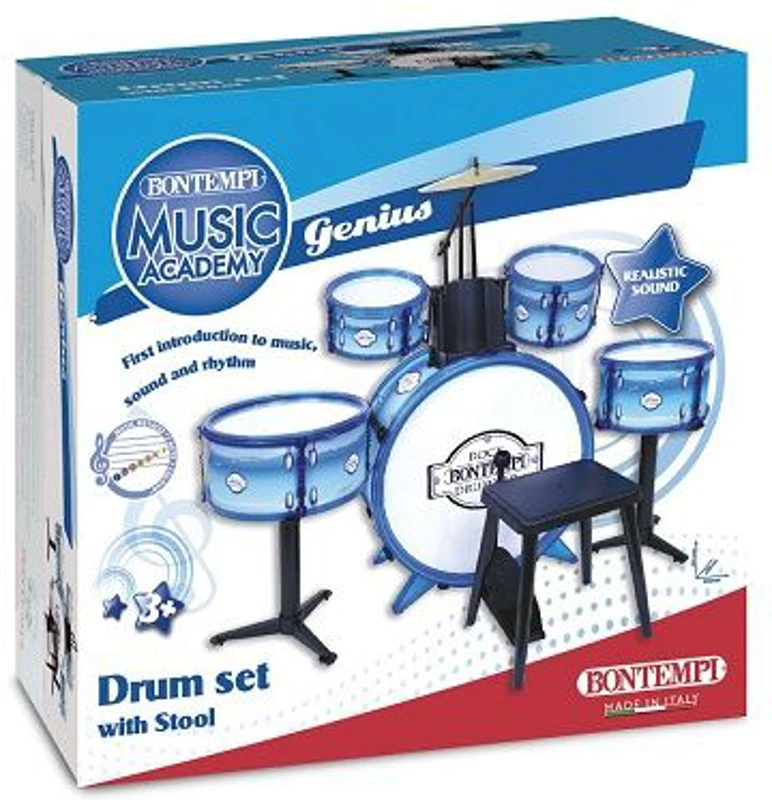 Set tobe rock, albastru, Bontempi