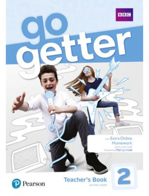 GoGetter 2 Teacher's Book with MyEnglishLab + Extra Online Homework + DVD - Jennifer Heath