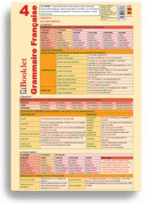Plansa Grammaire Francaise 4