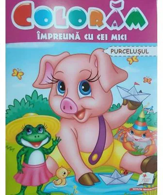 Coloram impreuna cu cei mici. Purcelusul