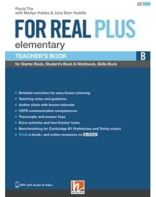 For Real Plus Elementary Teacher's Book B