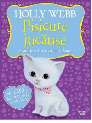 Pisicute jucause. Carte de activitati cu autocolante