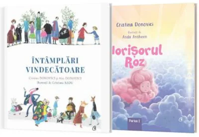 Pachet format din 2 titluri Intamplari vindecatoare, Norisorul Roz - Cristina &amp; Alex Donovici