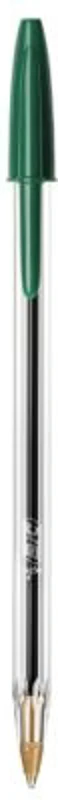 Bic Pix Cristal Original Verde, set 10 buc