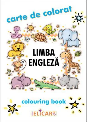 Limba engleza. Carte de colorat