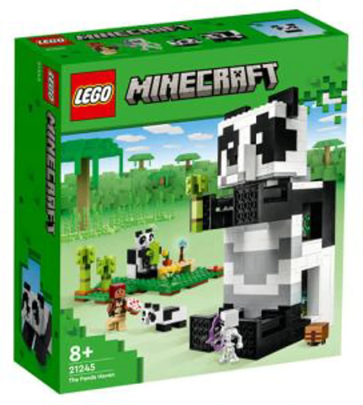 LEGO Minecraft. Adapostul ursilor panda 21245, 553 piese