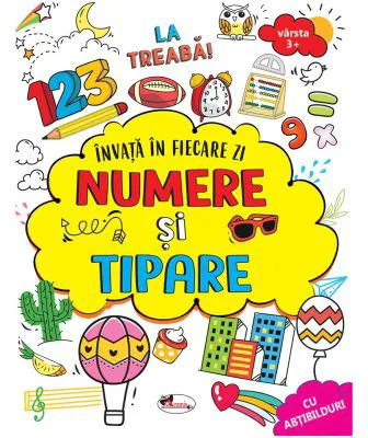 Invata in fiecare zi numere si tipare. Cu abtibilduri