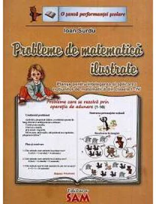 Probleme de matematica ilustrate - planse A4