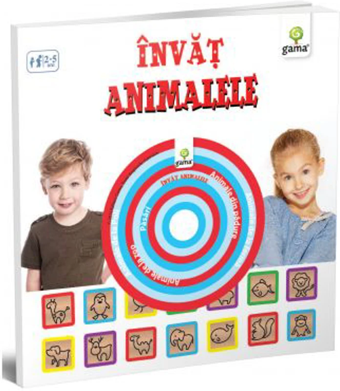 Carti educative cu CD. Invat animalele