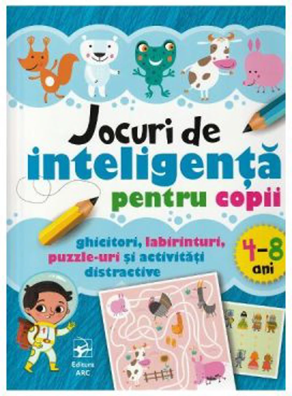 Jocuri de inteligenta pentru copii 4-8 ani