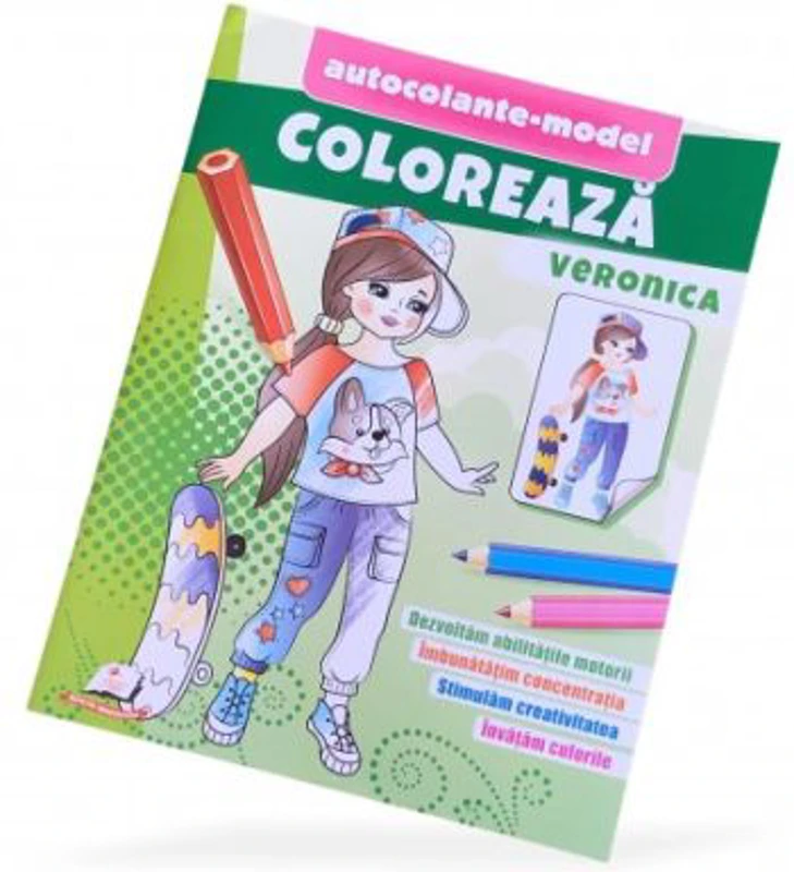 Coloreaza Veronica