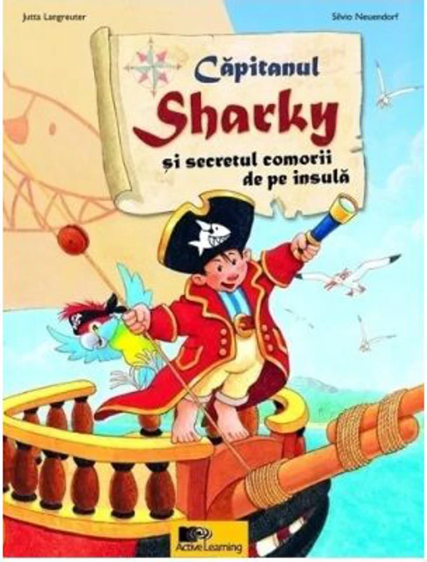 Capitanul Sharky si secretul comorii de pe insula - Jutta Langreuter