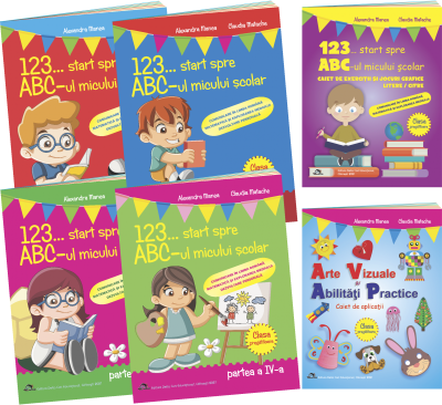 Set 6 carti 123... Start spre ABC-ul micului scolar