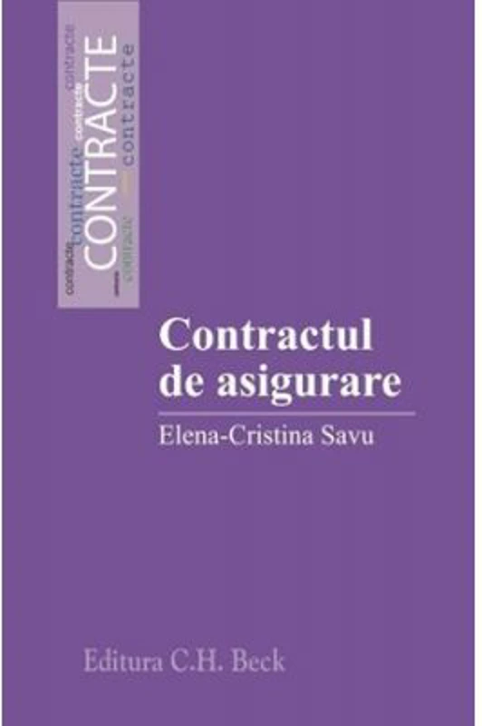 Contractul de asigurare - Elena-Cristina Savu