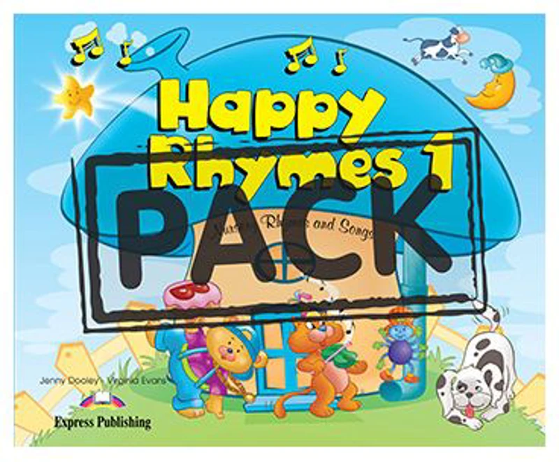 Curs limba engleza Happy Rhymes 1 Pachetul elevului - Jenny Dooley, Virginia Evans