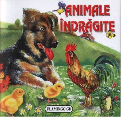 Animale indragite - pliant cartonat