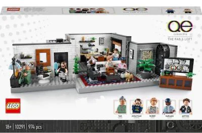 LEGO Creator Expert. Queer Eye. Loftul celor cinci fabulosi 10291, 974 piese