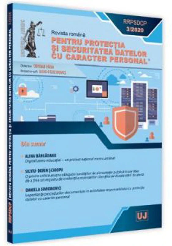 Revista romana pentru protectia si securitatea datelor cu caracter personal Nr. 3-2020
