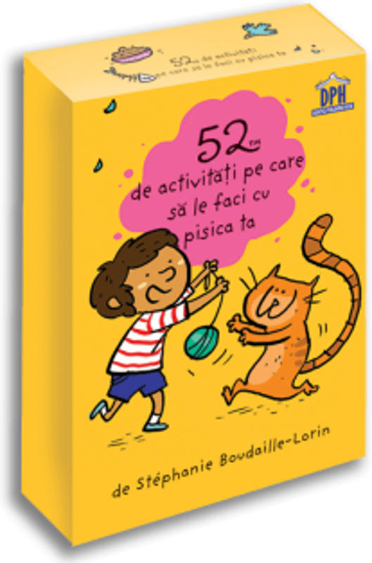 52 de activitati pe care sa le faci cu pisica ta - Stéphanie Boudaille-Lorin