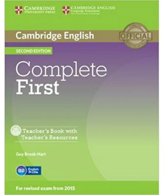 Complete First -Teacher's Book (with Teacher's Resources CD-ROM)