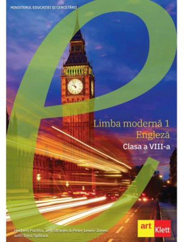 Limba engleza. Limba moderna 1. Manual pentru clasa a 8-a - Herbert Puchta