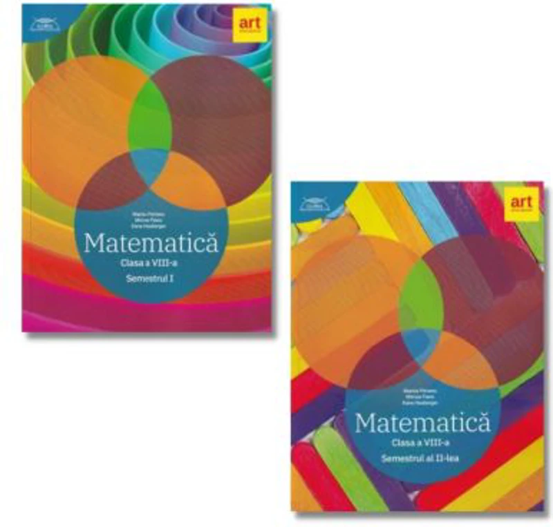 Clubul Matematicienilor. Set Culegere de Matematica pentru clasa a 8-a, semestrele 1 si 2 - Marius Perianu