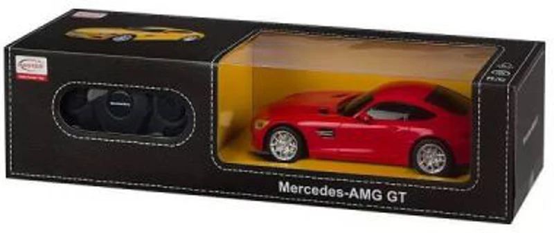 Masina cu telecomanda Mercedes AMG GT rosu, scara 1: 24, Rastar